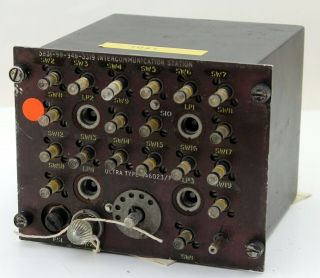 Ultra Communication Station Box For Raf Aircraft (gd9)