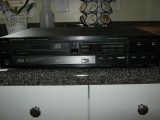 Vintage Pioneer Pd - 6010 Compact Disc Cd Player. ,  Remote.  One Owner.