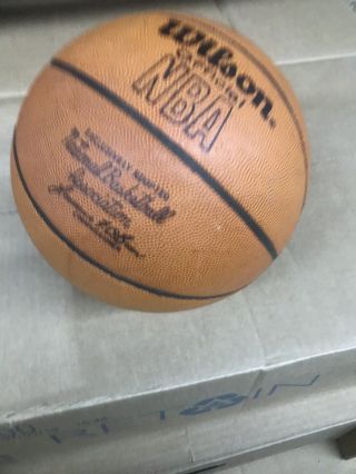 Wilson Vintage NBA Official leather Game Ball basketball o’brian USA 7