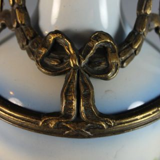 Antique French Porcelain and Bronze Vase Urn 8