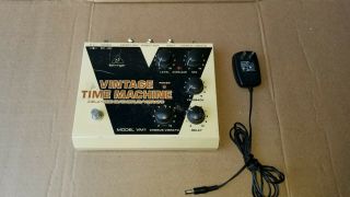 Rare Behringer Vintage Time Machine Vm1 Delay Echo Chorus Vibrato