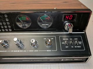 Vintage Cobra 139 XLR 40 Channel CB Radio Base Station 3