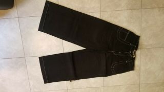 Jnco jeans slug 34x32 26 inch trail style J178 cut 013210 black 90s vintage 2