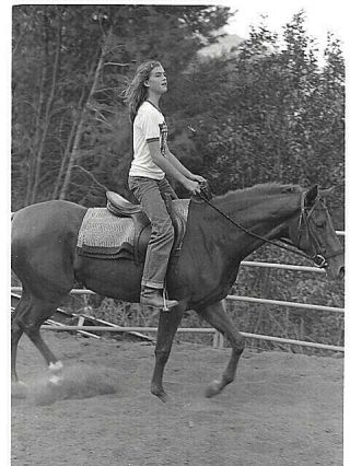 5 Young Brooke Shields Riding Horse 1978 Vintage Orig 35mm Slide Transparencies