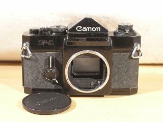 Vintage 1st Model Canon F - 1 35mm Slr Camera Body