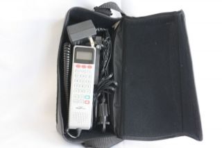 Vintage Motorola Us West Megaphone Cellular Cell Analog Bag Phone Brick Car Bag