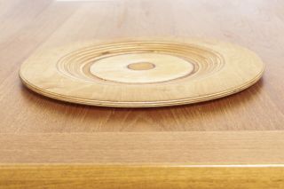Mid Century Wooden Plate by Saarinen for Keuruu Made in Finland Wood Vintage 3