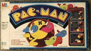 Milton Bradley Pac - Man Board Game Rare 1980 4216 Fully Complete Vintage