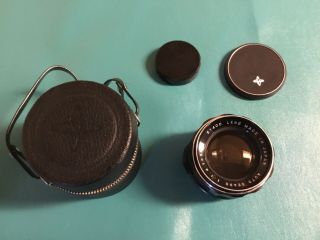 Vintage Auto Sears 1:1.  4f=55 Mm Lens Made In Japan 51400 W Case