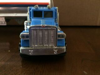 Vintage Schaper Stompers Semi Blue Gulf 4 x 4 Truck Lights Up Runs 3