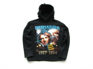 90s Vintage Nirvana Come Back Papa Bootleg Hoodie Hooded Long Sleeve T Shirt