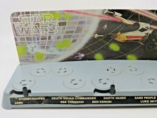 Vintage 1978 Kenner Star Wars Mail Away Action Figure Display Stand First 12 NR 3