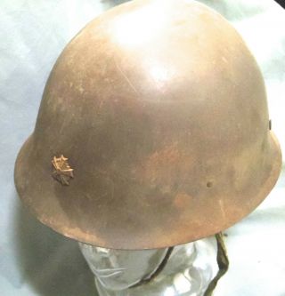 Vintage Wwii Japanese Army Helmet Japan Cap Hat M0723