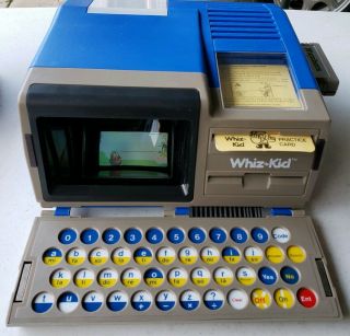 Vintage Vtech Whiz - Kid A Childs Bridge To A Personal Computer