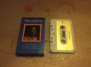 Alice Coltrane Turiya Sings Cassette Rare Devotional Oop 1982 Ex