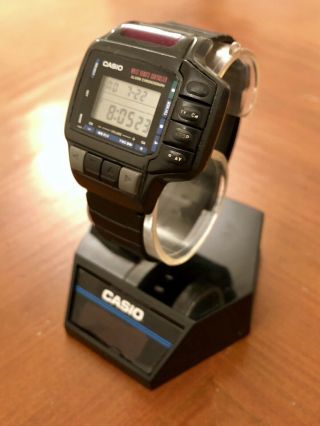 Vintage CASIO Watch CMD - 10 TV/VCR Remote Control Japan Wristwatch 1028 Module 3