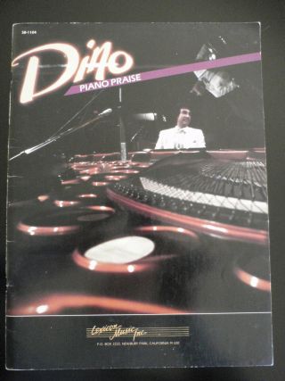 Dino Kartsonakis Piano Praise Church Solo Rare Vintage Gospel Sacred Book 10
