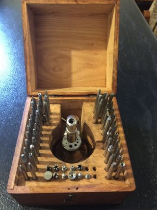 G.  Boley Watchmakers Vintage Staking Set