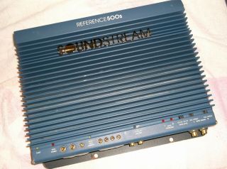 Old School Soundstream Reference 500s Amp Rare 2 - Channel,  Usa Sound Quality