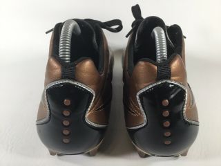 Nike Match Mercurial R9 F.  G Metallic Copper Black White Mens Size 9.  5 Rare Cleat 3