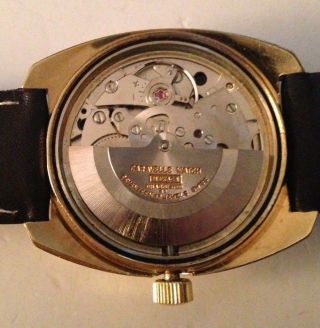 Vintage 1971 Caravelle (Bulova) 17 Jewel 11UKASA Movement Automatic Men ' s Watch 4
