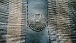Vintage Fendi Made in Italy Coated Canvas Stripe Crossbody Handbag Bag 2