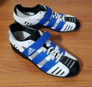 Adidas Olympic Weightlifting Shoes Ironwork Mens Us 10.  5 Rare Crossfit Lifting