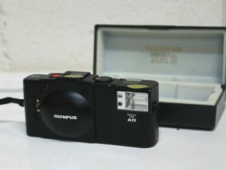 Classic Vintage Olympus Xa2 35mm Compact Camera With A11 Electronic Flash - 226