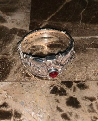 James Avery Rare Retired Martin Luther Ring Size 12 1/2