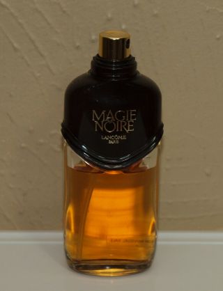 Vintage Lancome Magie Noire Eau De Toilette Edt Spray 1.  7 Oz 50 Ml No Cap