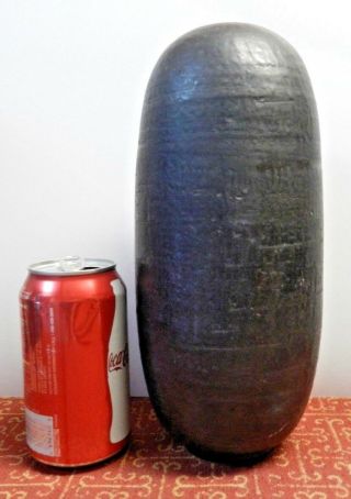 Rare Jonathan Adler LIMITED NUMBERED EDITION 153/500 Oversized CHARCOAL Vase 5