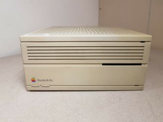 Vintage 1989 Apple Macintosh Iici Desktop 20mb Ram No Hdd Boots To Bios