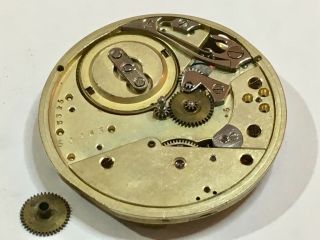 ANTIQUE EARLY PATEK PHILIPPE UNSIGNED STEM WIND CYLINDER POCKET WATCH MOVEMENT. 8