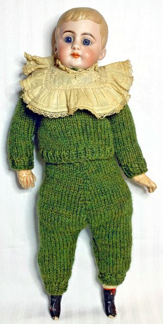 Armand Marseille Am 15 - Inch German Bisque/cloth American Boy Doll | Cracked