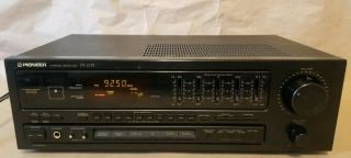 Vintage Pioneer Sx - 251r Am Fm Stereo Receiver W/ Graphic Equalizer