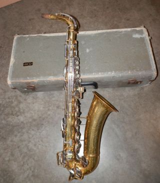 Vintage 1958 Conn Alto Sax Saxophone