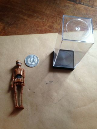Star Wars 1985 Vintage Kenner Ev - 9d9 Droid Action Figure Loose Complete W/coin