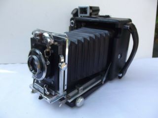 Vintage Busch Pressman Camera 101mm F4.  5 Focuspot By Kalart Wollensak