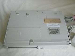RARE Vintage Toshiba T1850 laptop notebook Intel 386 4Mb RAM retro Collectors 8