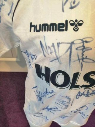Match Worn ? youth fully signed Tottenham hotspur spurs 80s player shirt vintage 5