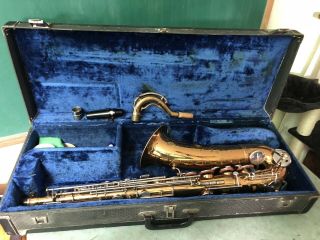 Rare Vintage Noblet Paris Standard Tenor Saxophone Sax