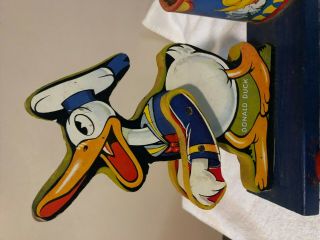 1940 ' S WALT DISNEY FISHER PRICE DONALD DUCK WOOD PULL TOY VINTAGE TOYS 4