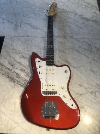 Fender Squier Vintage Modified Jazzmaster Rosewood Fretboard,  Candy Apple Red