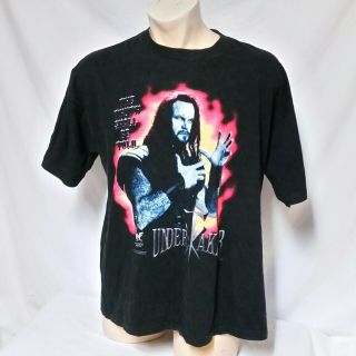 Vintage 1998 Undertaker Wwf T Shirt 90s Rest In Peace Tee Wrestling Wwe Sting Xl