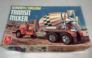 Vintage Amt Kenworth/challenge Transit Mixer T559/mack Resin Franken Kit Read