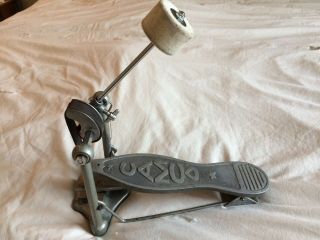 Vintage Camco Solid One - Piece Footboard Bass Drum Pedal Rare