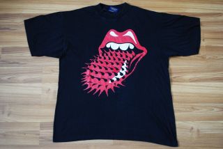 Vintage 1994 1995 Rolling Stones Voodoo Lounge Brockum Tour Shirt Xl Rare Jersey