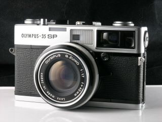 RARE Olympus 35SP/35 SP compact rangefinder camera,  w/ Zuiko 42mm f1.  7 lens 2
