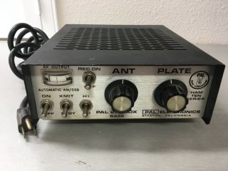 Vintage Pal Electronics,  Pal 201 Bdx Tru - Bi Linear Ham Radio Amp