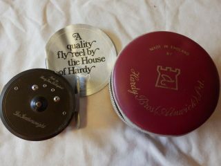 Vintage Hardy Featherweight Fly Reel C1960 